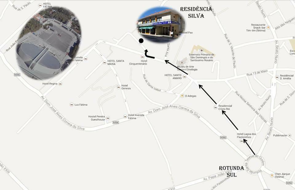 Silva Hotell Fátima Exteriör bild